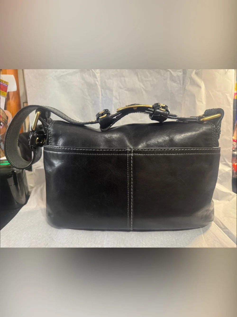 Coach Bleecker Flap shoulder purse